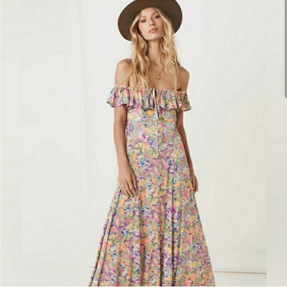 Spell Dolly Off Shoulder Sundress Size Small NWT